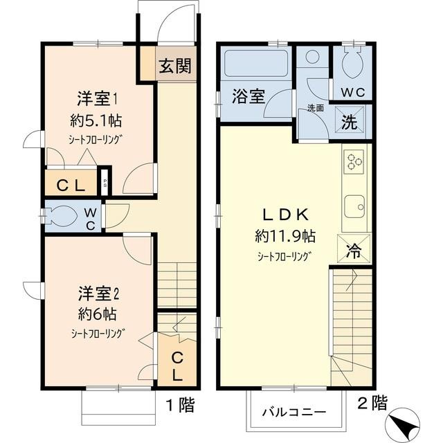 パークガーデン成城の間取り