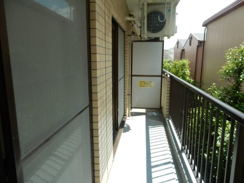 生田グリーンヒルズのバルコニー