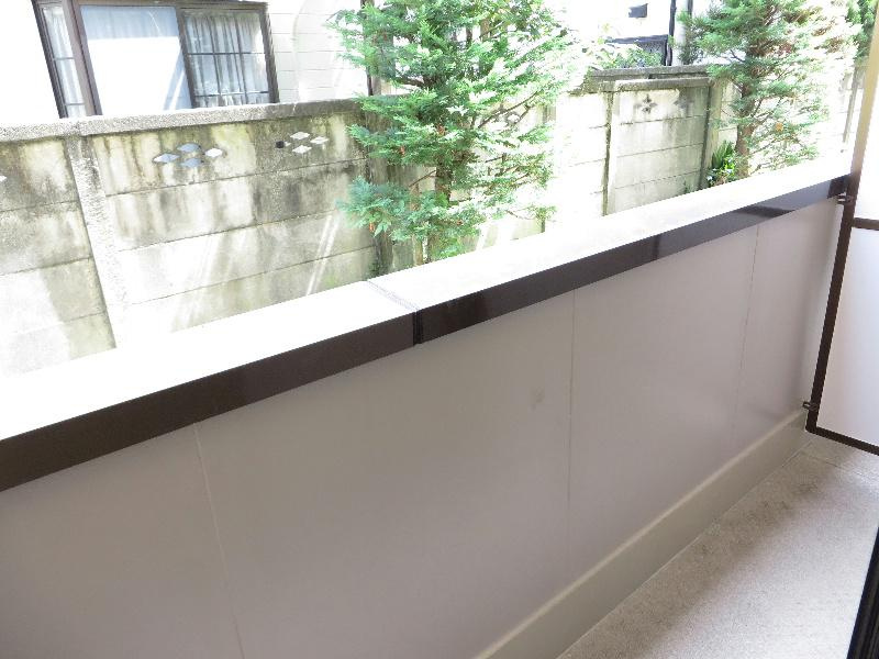 サウスコート多摩川のバルコニー