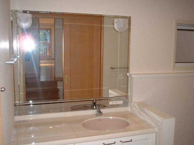 カメリアハウスの洗面所|※楽器演奏もご相談可能