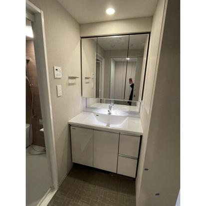 川崎市多摩区登戸の賃貸マンションの洗面所