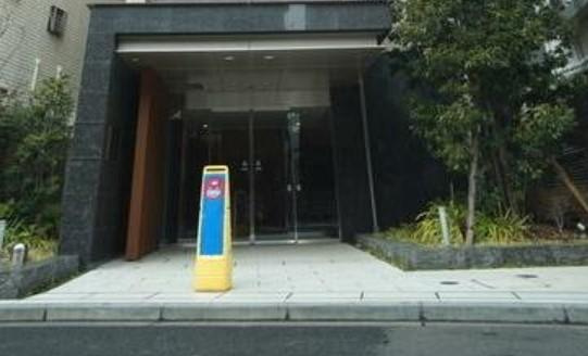 川崎市多摩区登戸の賃貸マンションのロビー