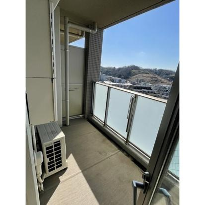 川崎市多摩区登戸の賃貸マンションのバルコニー