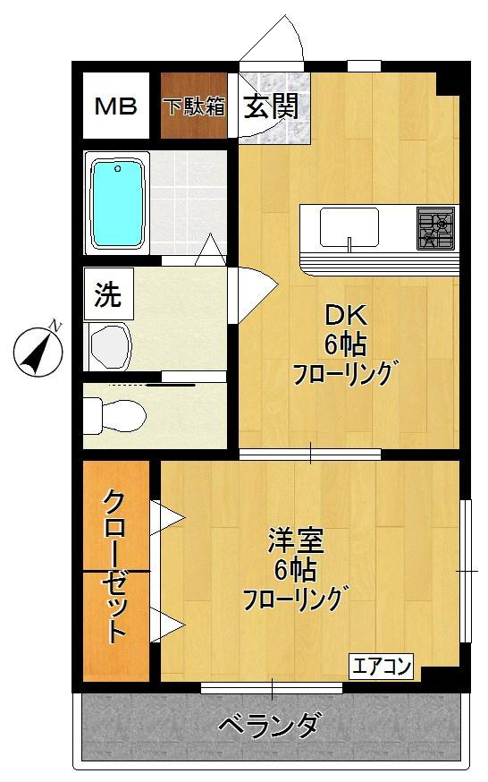 フォーレストハイツの間取り