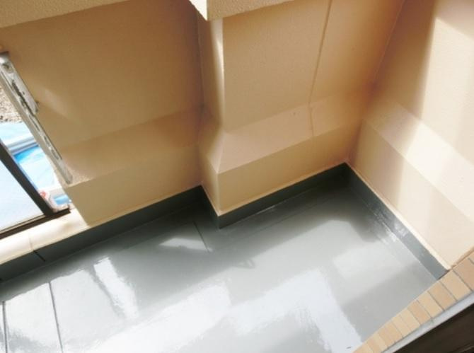 喜多見ノースコートのバルコニー