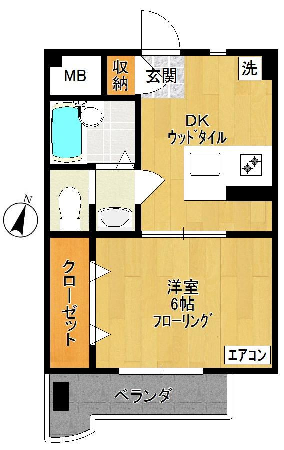 フォーレストハイツの間取り