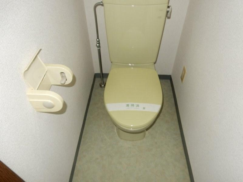 川崎市多摩区宿河原１丁目の賃貸マンションのトイレ