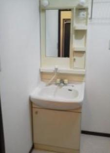 エスポアール生田の洗面所