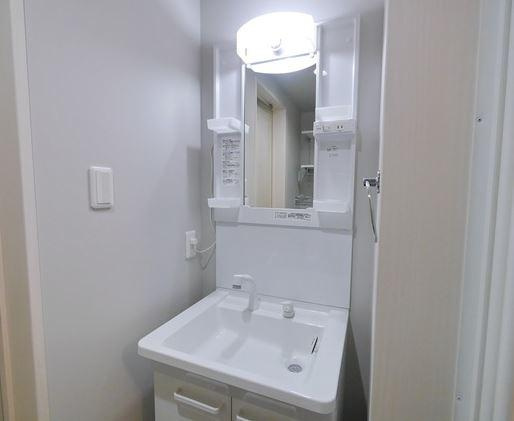 ドイール登戸の洗面所