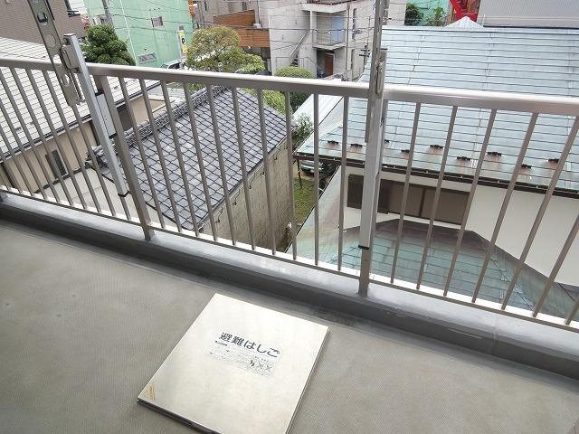 サツキレジデンスのバルコニー