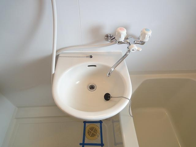 サツキレジデンスの洗面所