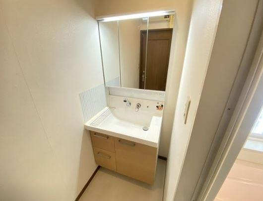 川崎市多摩区生田６丁目の一戸建ての洗面所