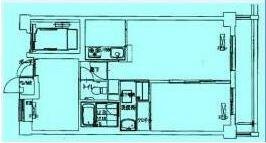 川崎市多摩区枡形６丁目の賃貸マンションの間取り