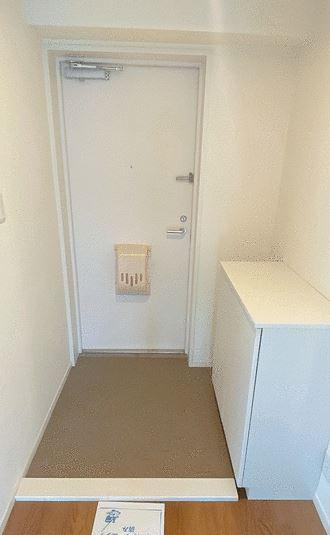 新百合ヶ丘ベルハイムの玄関