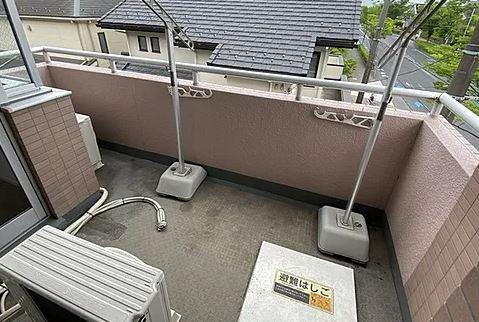 新百合ヶ丘ベルハイムのバルコニー
