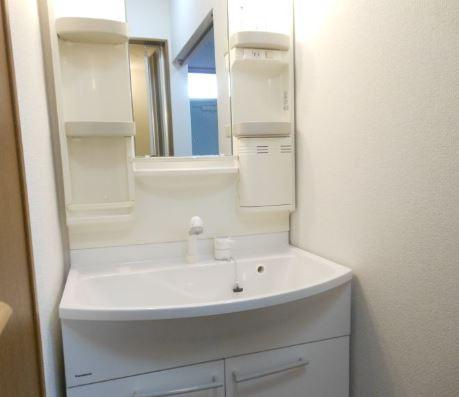 川崎市多摩区宿河原３丁目のアパートの洗面所