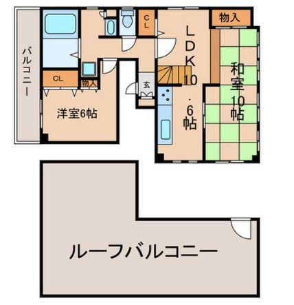 川崎市多摩区枡形３丁目の賃貸マンションの間取り