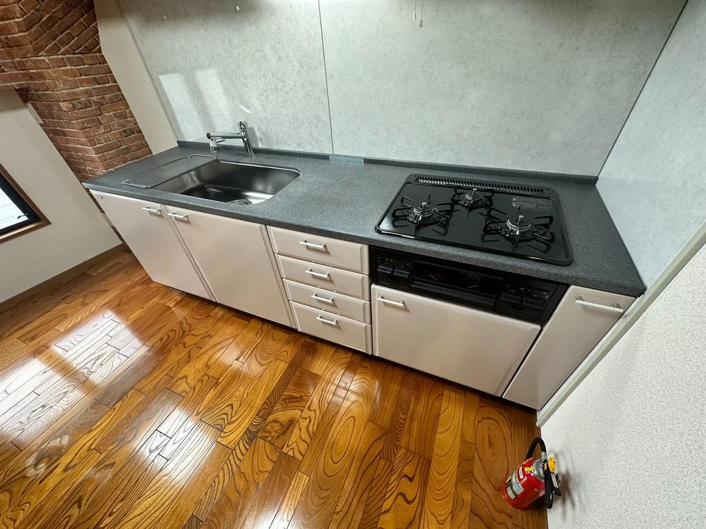川崎市多摩区枡形３丁目の賃貸マンションのキッチン