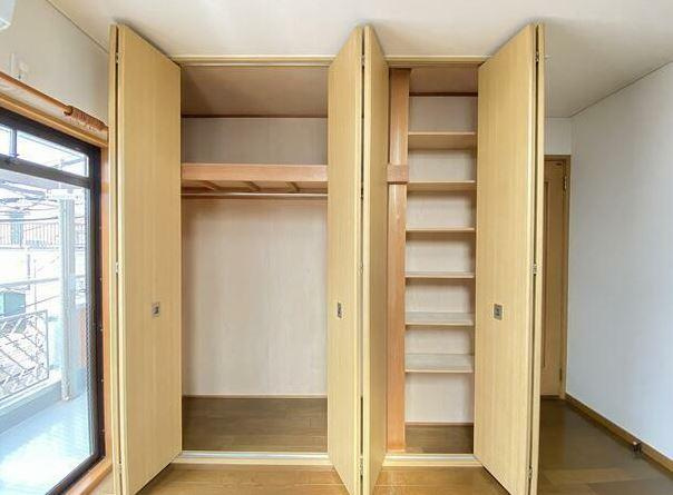 川崎市多摩区枡形３丁目の賃貸マンションの収納