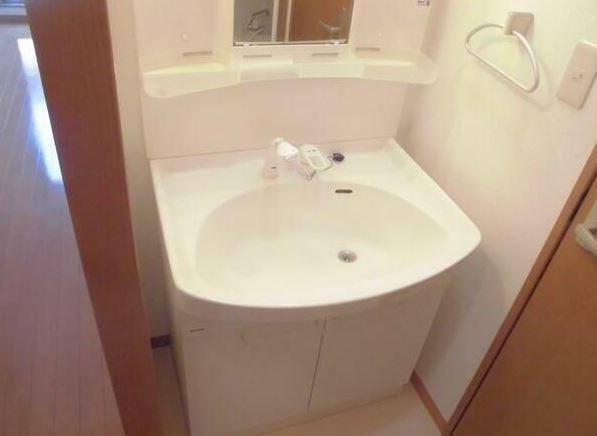 川崎市多摩区宿河原２丁目の賃貸マンションの洗面所