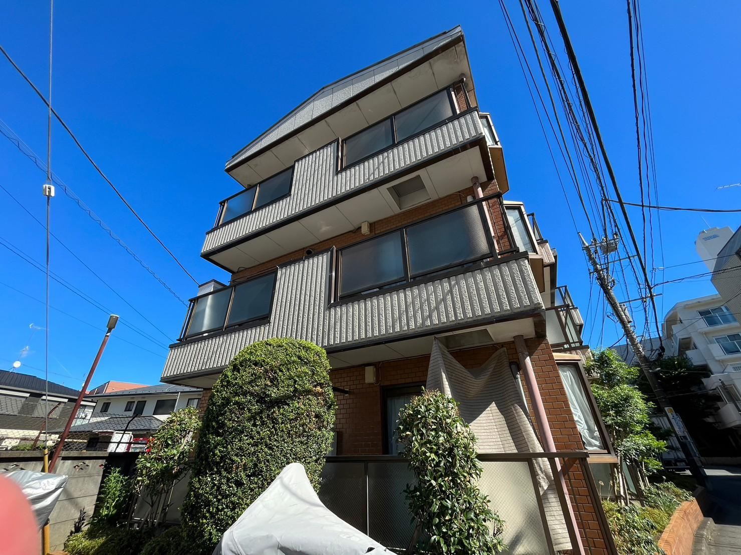川崎市多摩区登戸の賃貸マンションの外観