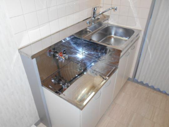 川崎市多摩区登戸の賃貸マンションのキッチン