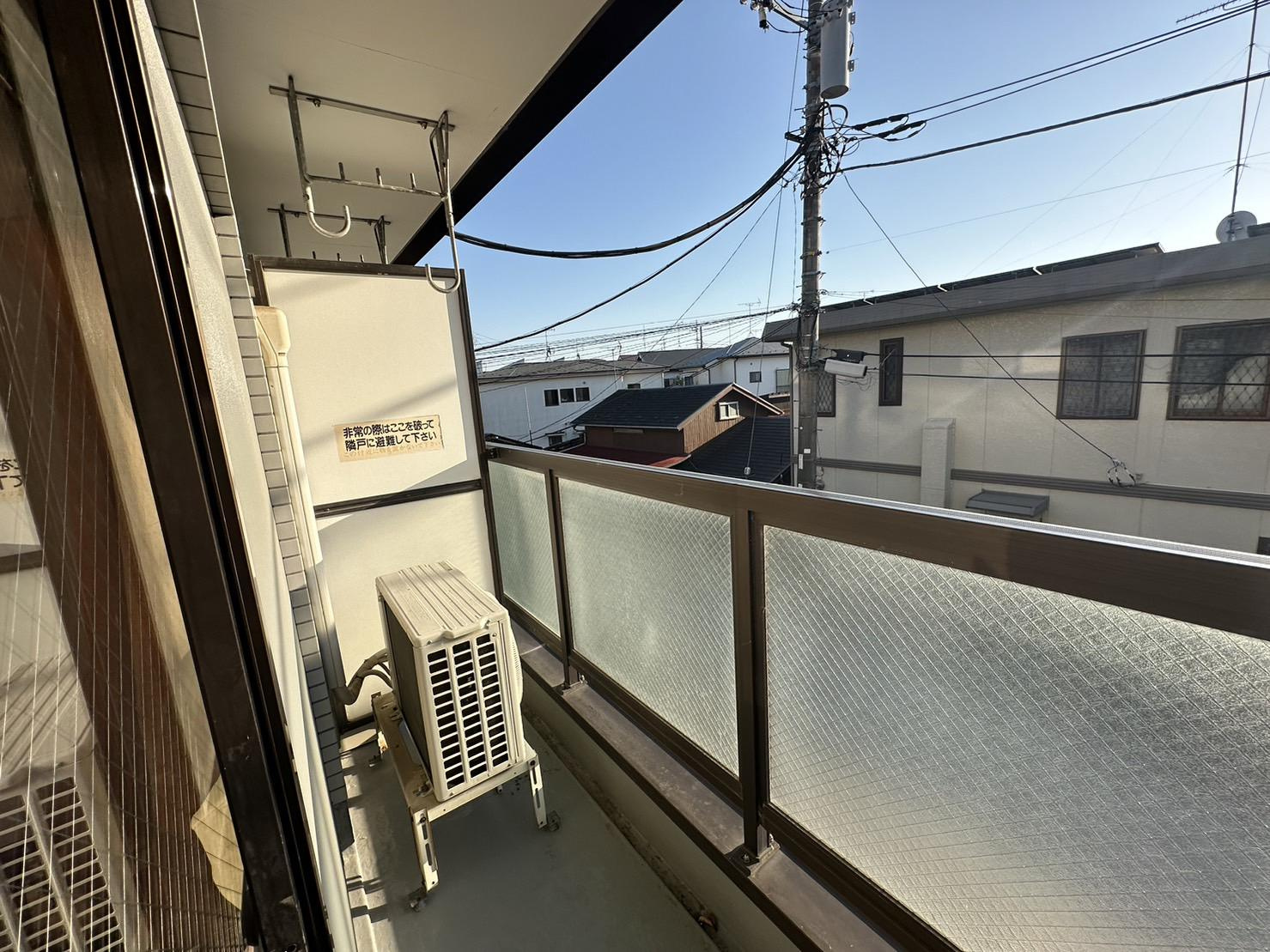 川崎市多摩区菅５丁目の賃貸マンションのバルコニー