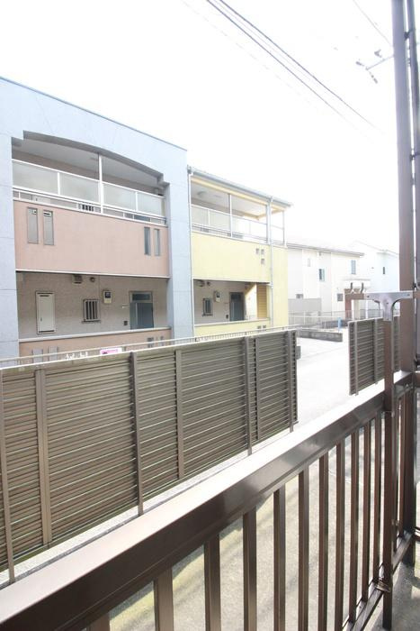 川崎市多摩区中野島１丁目のアパートの展望