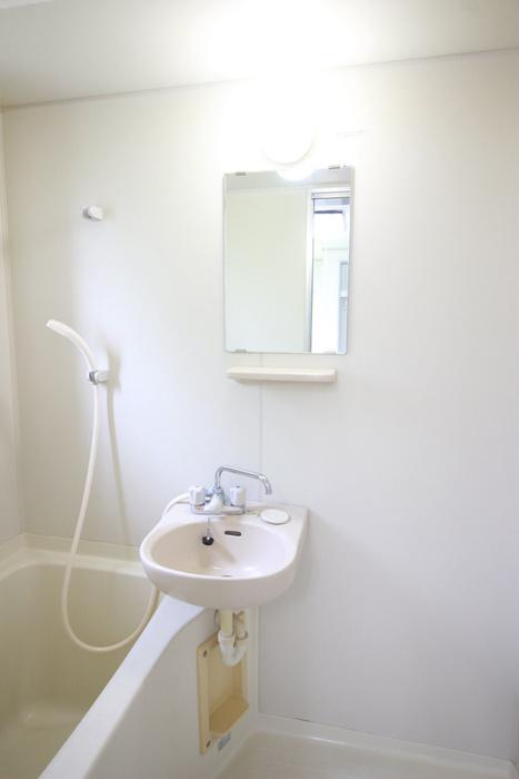 川崎市多摩区中野島１丁目のアパートの洗面所