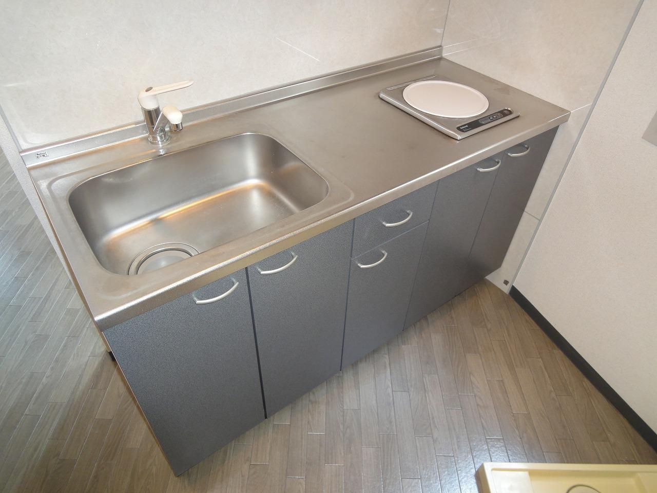 川崎市多摩区登戸の賃貸マンションのキッチン