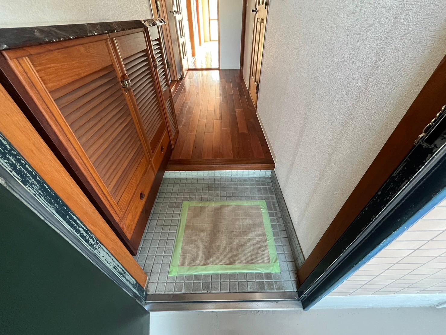 川崎市多摩区登戸の賃貸マンションの玄関