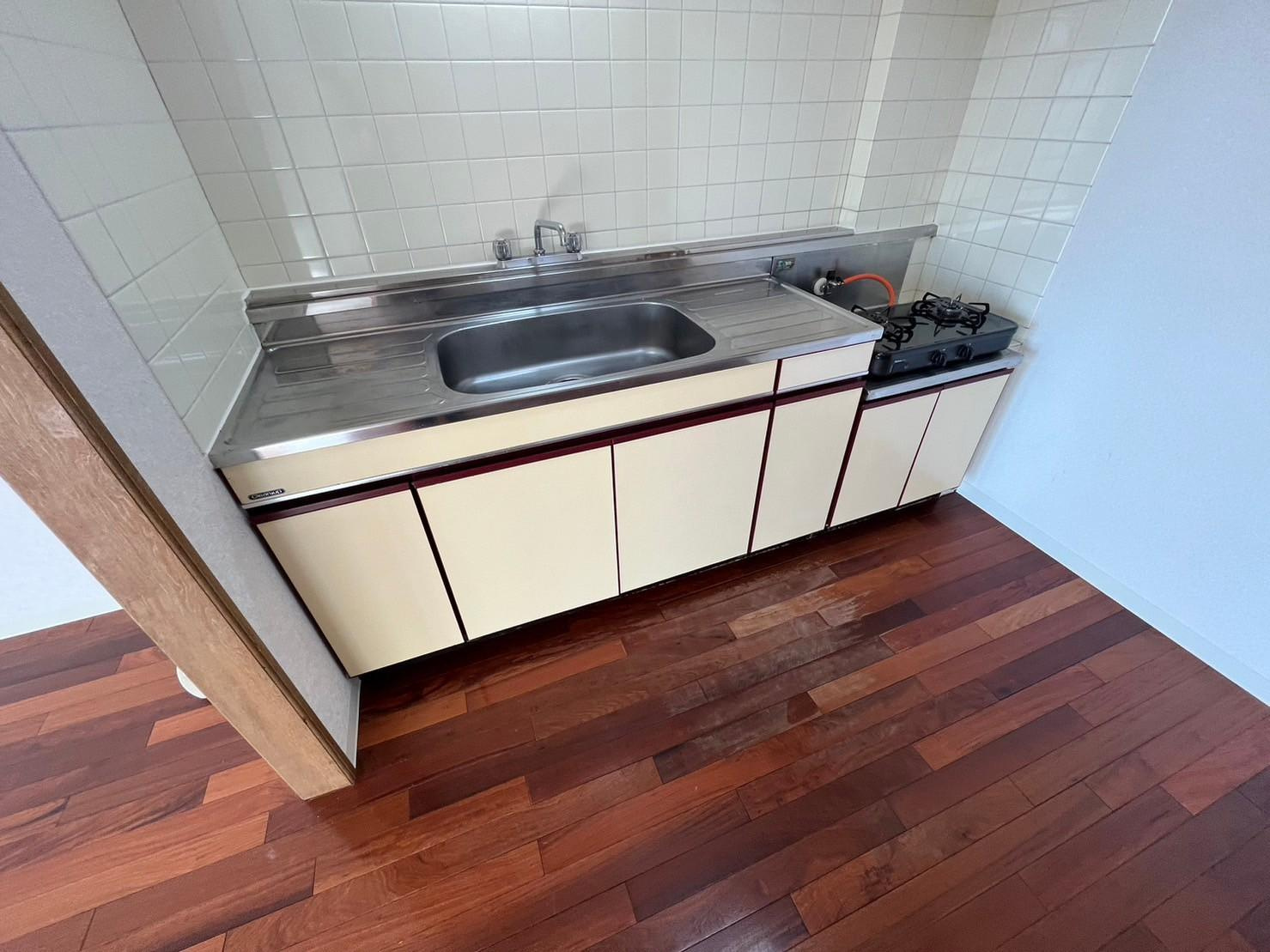 川崎市多摩区登戸の賃貸マンションのキッチン