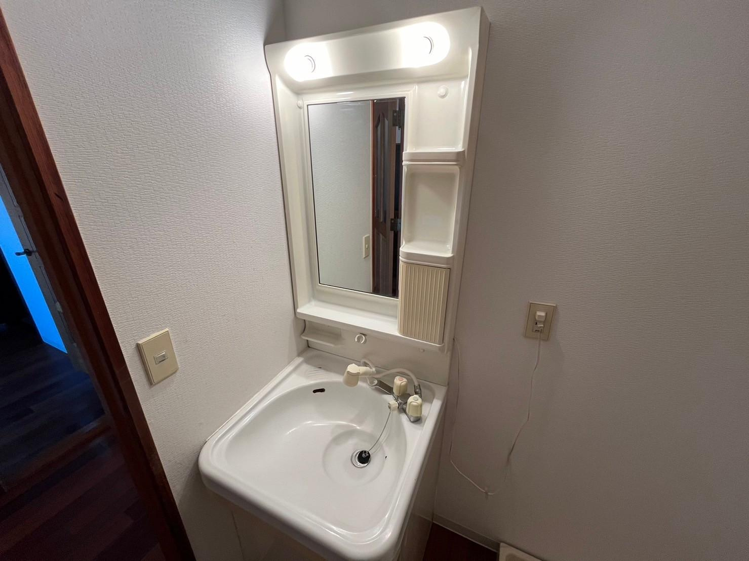 川崎市多摩区登戸の賃貸マンションの洗面所