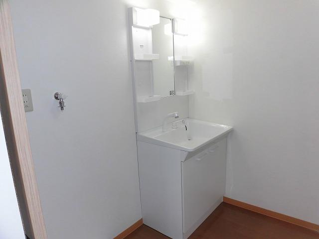 川崎市多摩区登戸新町の賃貸マンションの洗面所