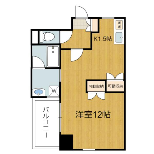 ベルジュネスの間取り