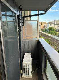 ヴィクレール向ヶ丘遊園のバルコニー