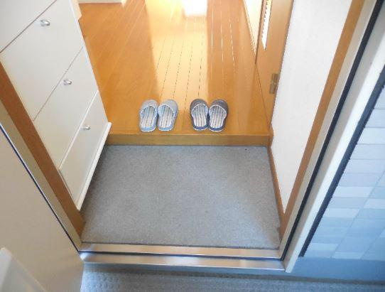 川崎市多摩区登戸の賃貸マンションの玄関