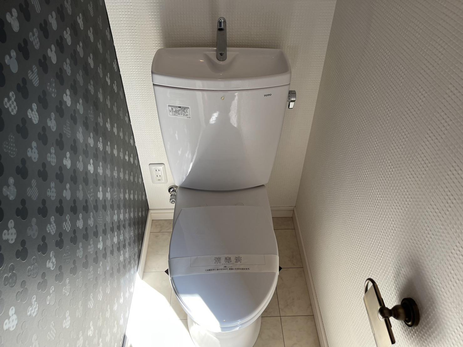 川崎市多摩区登戸新町の賃貸マンションのトイレ