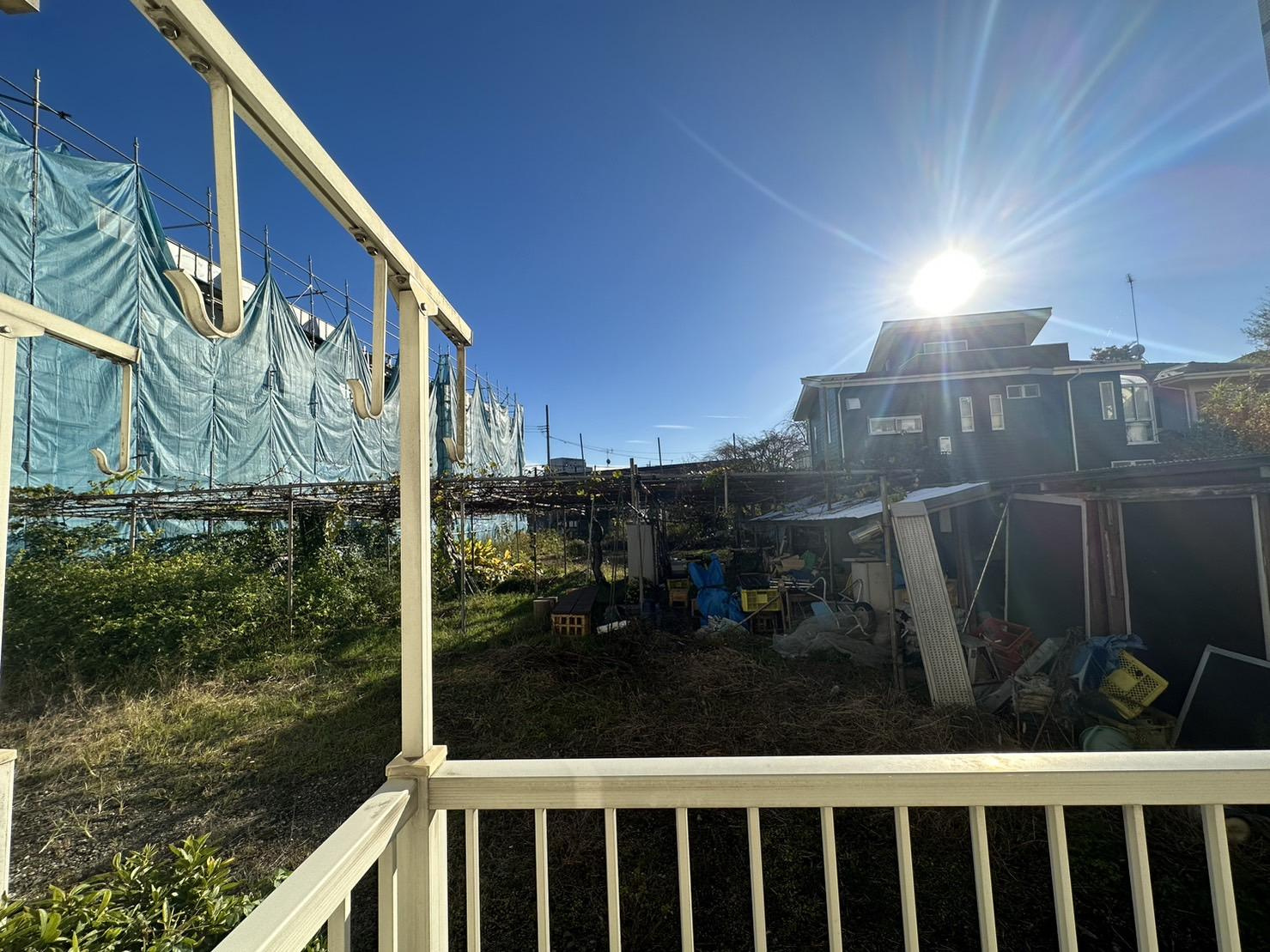 川崎市多摩区登戸のアパートの展望