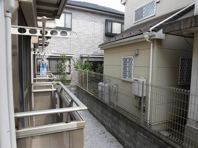 川崎市多摩区登戸のアパートの展望