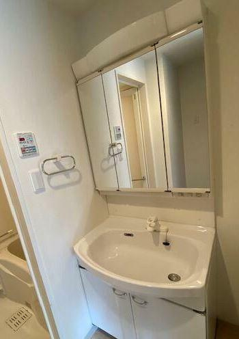 川崎市多摩区生田３丁目の賃貸マンションの洗面所