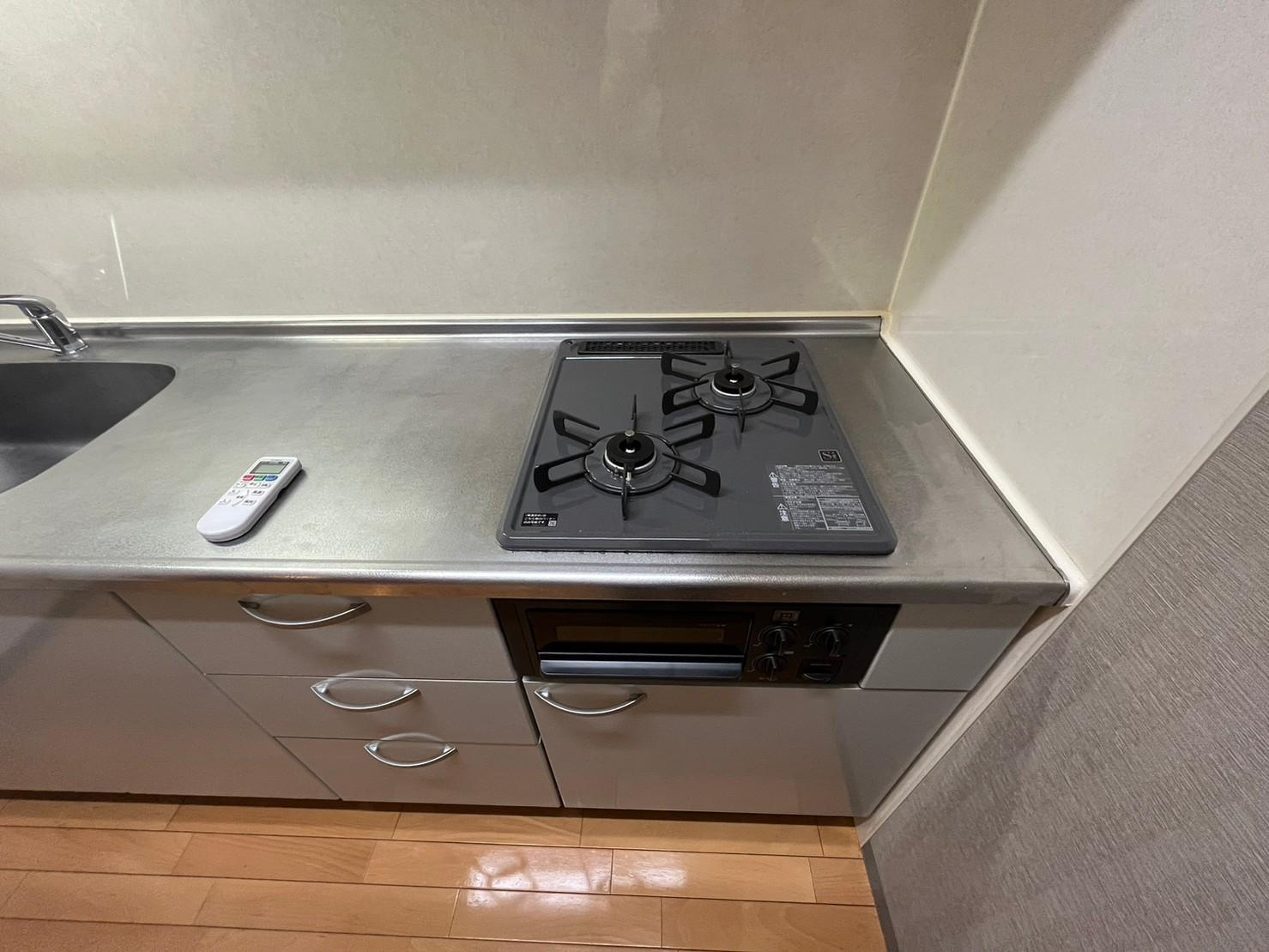 川崎市多摩区登戸の賃貸マンションのキッチン