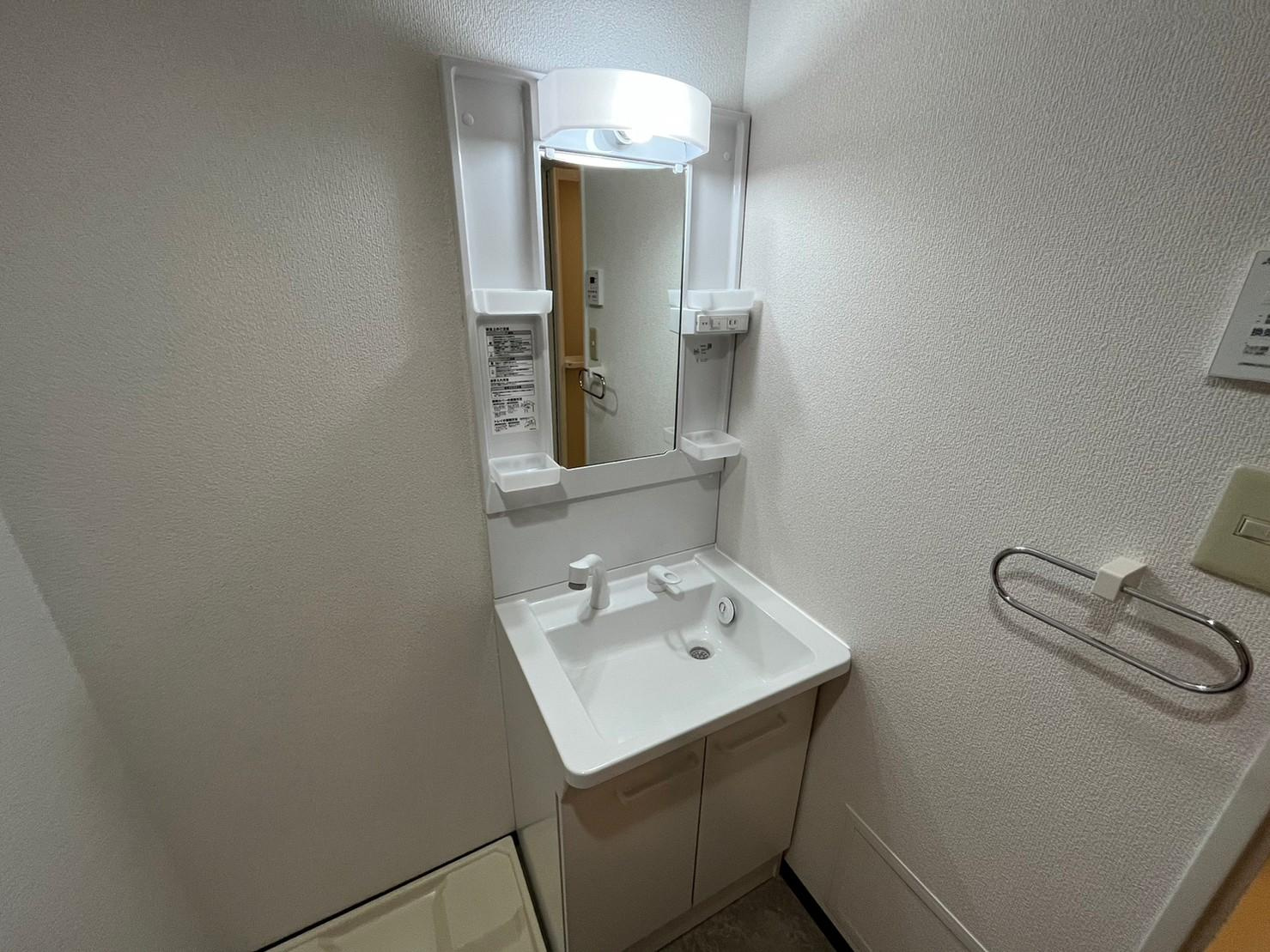 川崎市多摩区登戸の賃貸マンションの洗面所