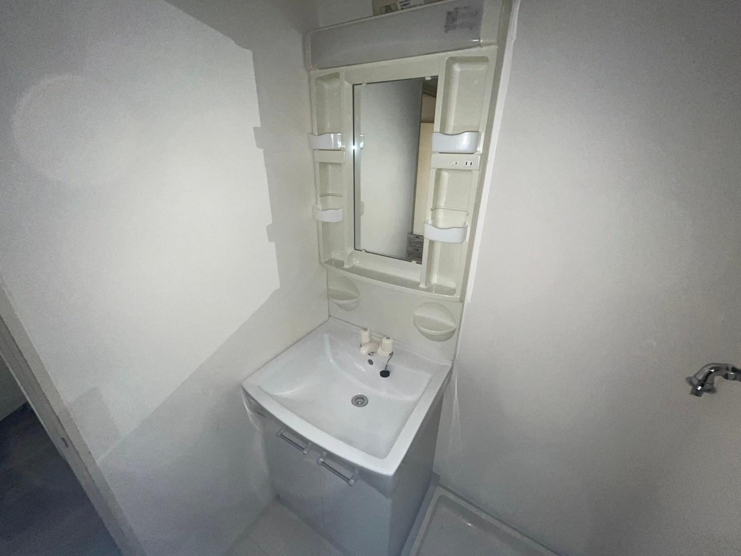 川崎市多摩区菅稲田堤２丁目のアパートの洗面所