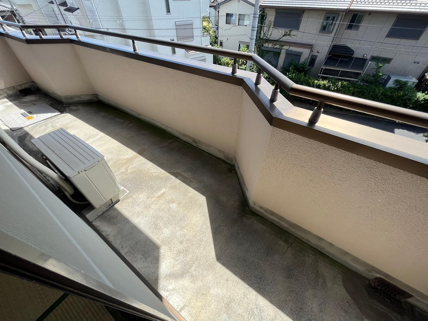 リバーサイド・ダイキのバルコニー