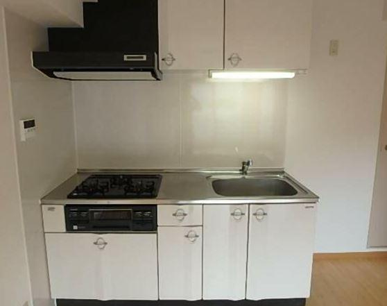 川崎市多摩区東生田１丁目の賃貸マンションのキッチン