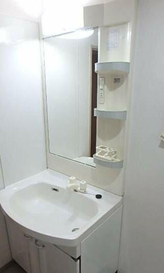 川崎市多摩区東生田１丁目の賃貸マンションの洗面所