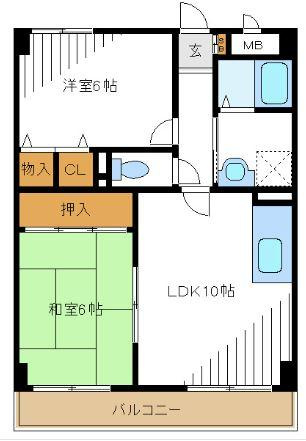 グランドゥール登戸の間取り
