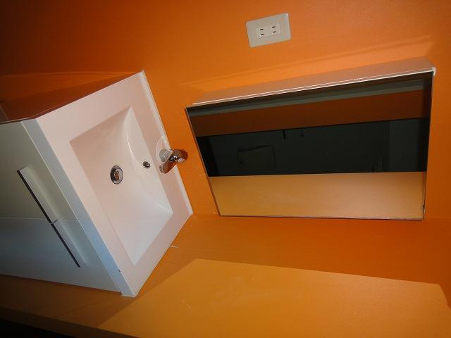 ラ・フルールガーデンの洗面所