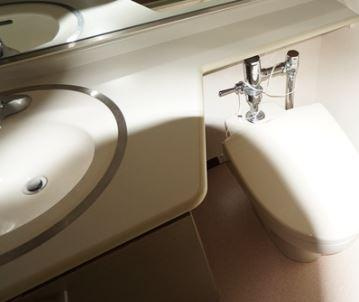 ミノワホームズ10の洗面所